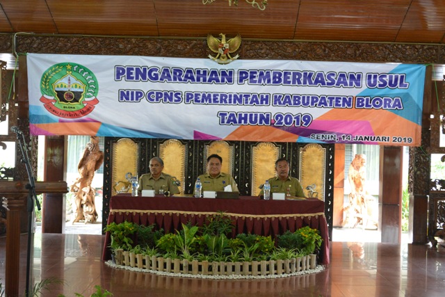 Pengarahan Pemberkasan Usul Nip Cpns Bkd Blora